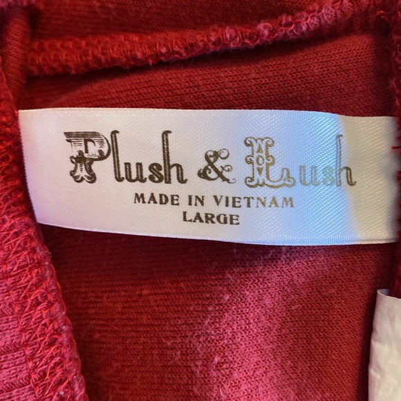 PLUSH 7 LUSH TWO PIECE VELOUR TRACKSUIT Size L/XL - Picture 11 of 11